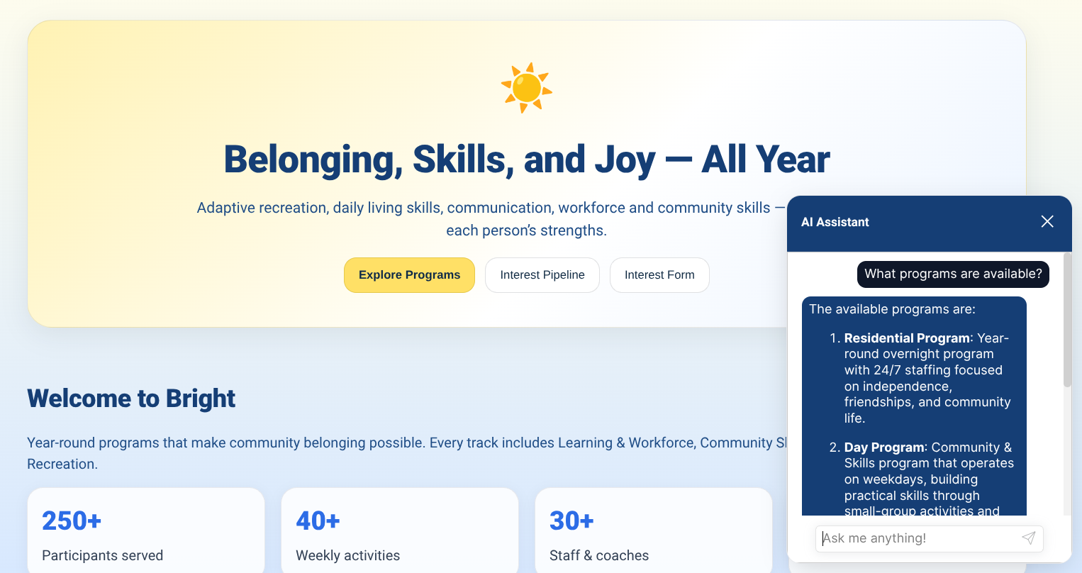 AI Assistant example